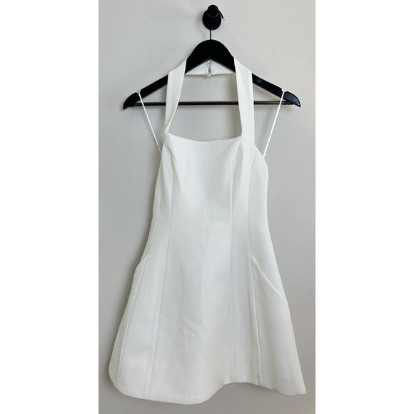 BARDOT Nevelle Hourglass Halter Dress in Orchid White Size US 2 - Picture 4 of 16